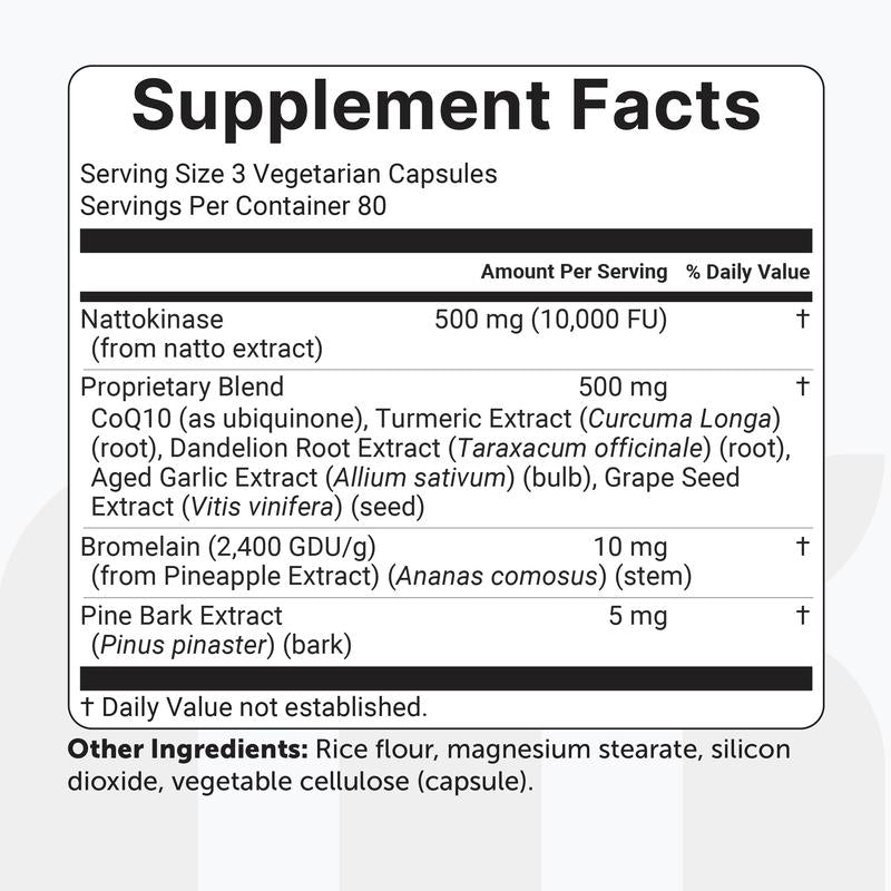 Nattokinase 10,000 FU